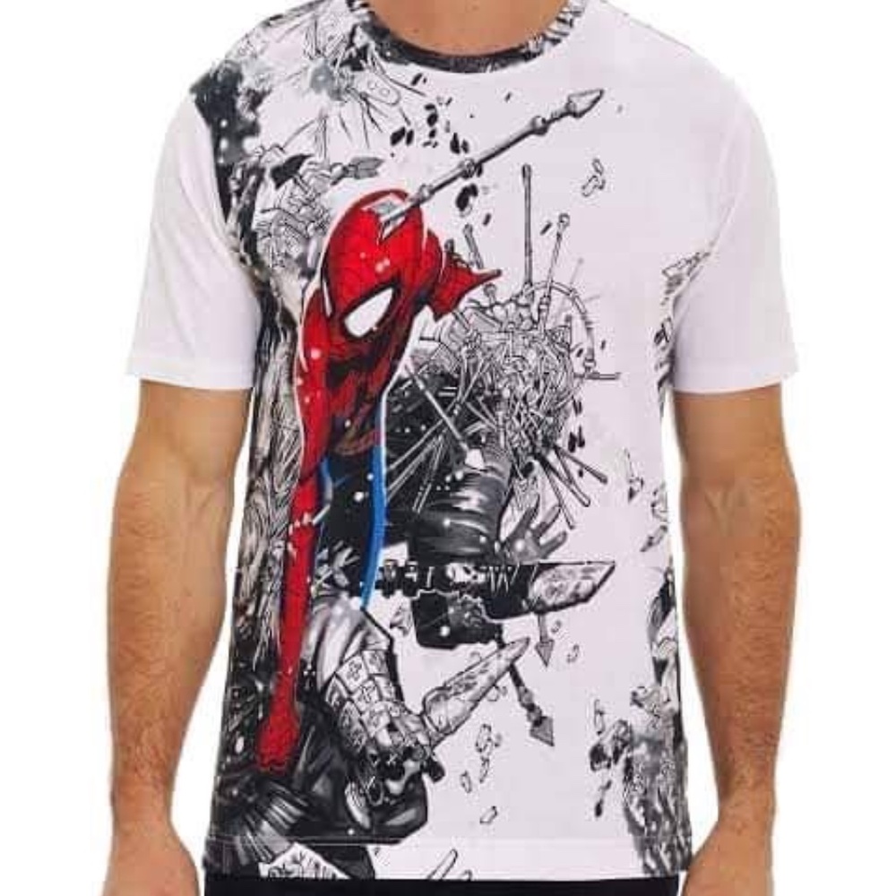 Robert Graham marvel spidey t-shiry